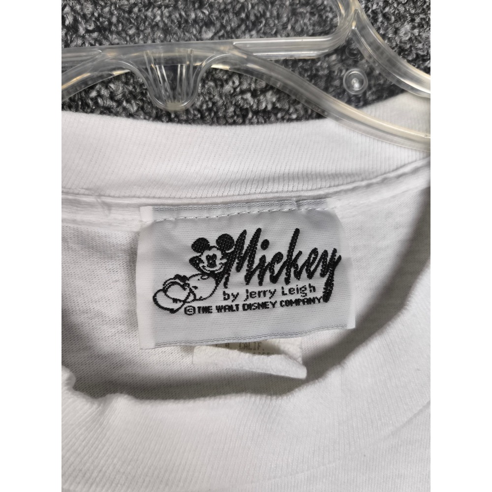 Vintage Disney Mickey Mouse Safari T-Shirt Jerry Leigh 90s Single Stitch OS - Picture 5 of 9